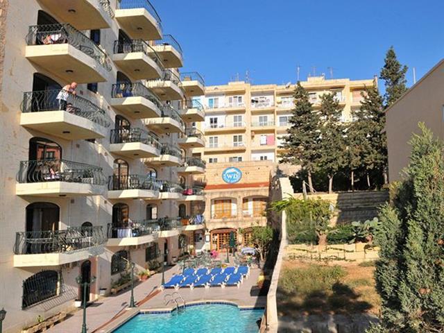 Aparthotel White Dolphin Complex Qawra Exterior foto